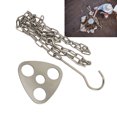 thumbnail image 1 of Juego de tablero de trípode para acampar accesorios de cadena de tablero de trípode para parrilla resistente a altas temperaturas portátil para cocinar al aire libre ANGGREK Otros, 1 of 8