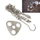 thumbnail image 1 of Juego de tablero de trípode para acampar accesorios de cadena de tablero de trípode para parrilla resistente a altas temperaturas portátil para cocinar al aire libre ANGGREK Otros, 1 of 8