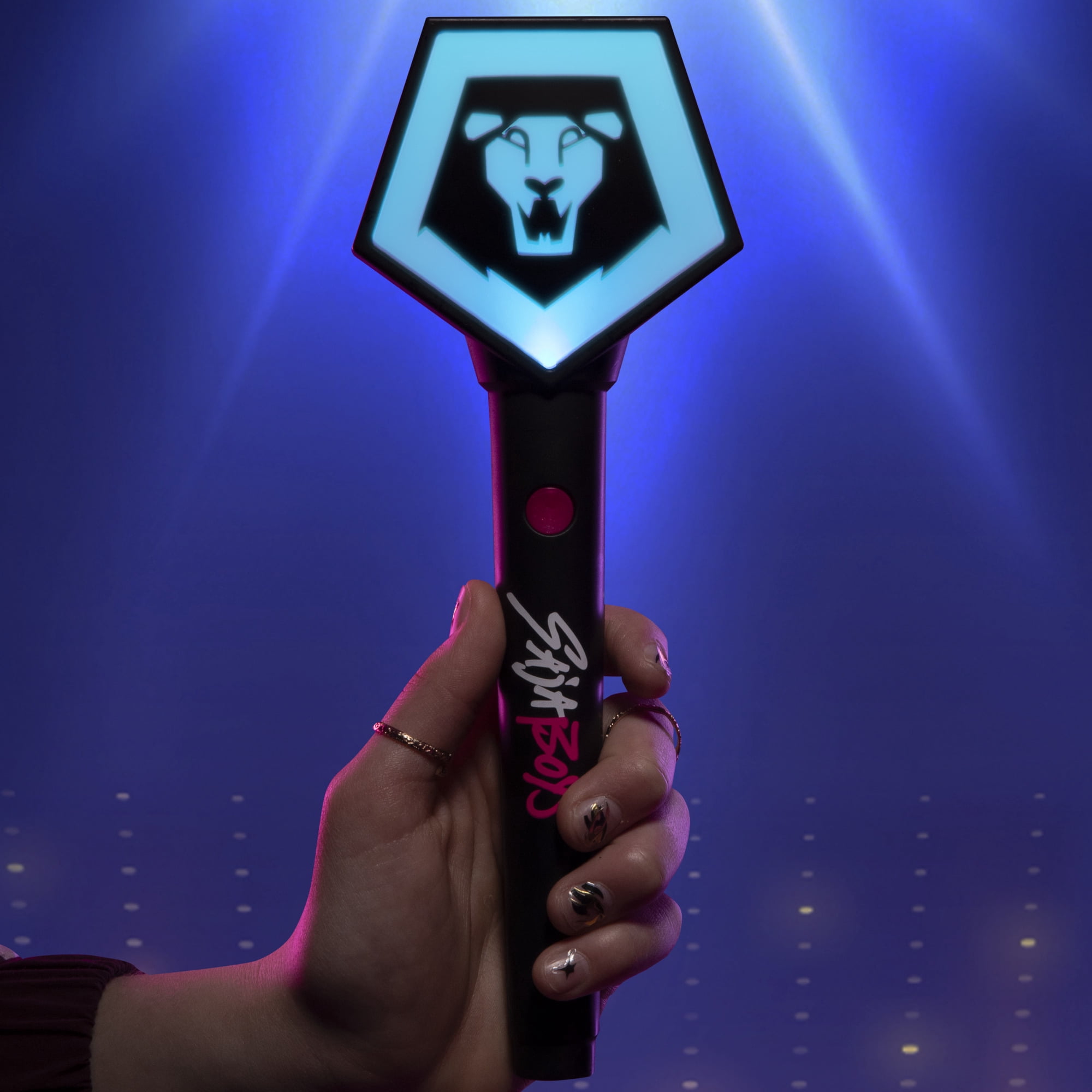 KPop Demon Hunters Saja Boys Light Stick Electronic Toy with Light FX, Ages 6 and Up