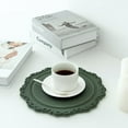 thumbnail image 4 of CNKOO Plateau de Service en Dentelle Vintage Style Rétro Beau Plateau à Café en Résine ABS pour la Maison, 4 of 8