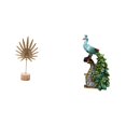 thumbnail image 1 of Escultura nórdica abstracta de hoja de metal y , figura creativa, adorno para mesa, fiesta, dormitorio, oficina, sala de estar, decoración de, 1 of 8