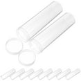 thumbnail image 2 of 10 Pcs Tubes de Rangement pour Pièces de Monnaie, Conteneur de Collection de Pièces, 2 of 8