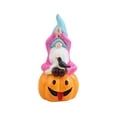 thumbnail image 2 of HaiSphere Garden Gnome Pumpkin Halloween Decorations - Vintage Halloween Decor Outdoor Resin Statue for Lawn Flower Pot Entryway, Dwarf Figurine for Spooky Season Home Styling,E, 2 of 5