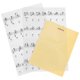 thumbnail image 1 of 1pc Piano Keyboard Sticker Practical Introductory Piano Sticker (Black White), 1 of 2