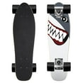 thumbnail image 1 of Monopatín Patinetas Completas Patinetas Mini Cruiser de 22 Pulgadas para Principiantes Niños Niños y Niñas (Tiburón), 1 of 5