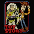 thumbnail image 2 of Men's Toy Story Retro Buddy Frame Graphic Tee Black Large Tall, 2 of 3