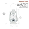 thumbnail image 4 of Alpine Corporation Indoor/Outdoor Hurricane Lantern, Cool White LED Lights, 4 of 13