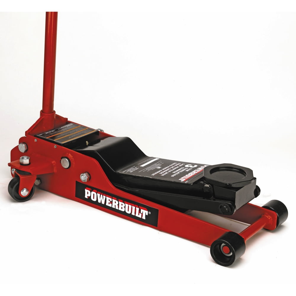 Powerbuilt 3 Ton Heavy Duty Professional Low Profile Floor Jack
