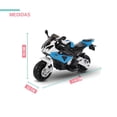 thumbnail image 2 of Motocicleta montable eléctrica BMW S1000 RR celeste Unitalla RASTAR s1000RR, 2 of 8