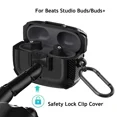 thumbnail image 4 of For Beats Studio Buds Plus Case Carbon Fiber Shockproof Case for Apple Beats Studio Buds Buds+ Case Safety Lock Cover Funda Capa, 4 of 20