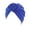 Blue, variant on Women’s Headband Floral Pleated Turban Head Wrap - Solid Color Cap Underscarf, Soft Stretch Breathable Hair Cover, Chemo Cancer Hat, Hijab Inner Base for Daily & Sleep, Gray, Under $4