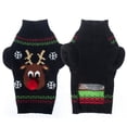 thumbnail image 1 of Suéter con estampado de renos para perros y mascotas, ropa cálida, de punto, ropa XXS-L Zulema Abrigo cálido, 1 of 8