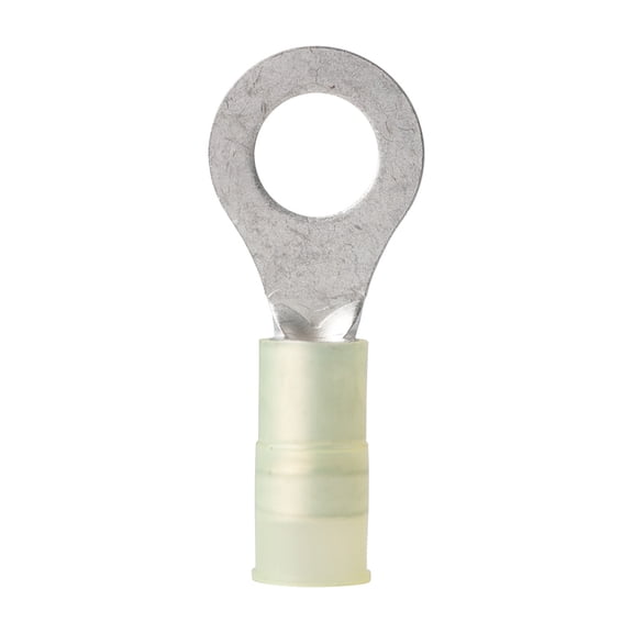 Ancor 220225 Nylon Insulated Ring Terminal 12-10 Gauge Wire Yellow 100 Pack