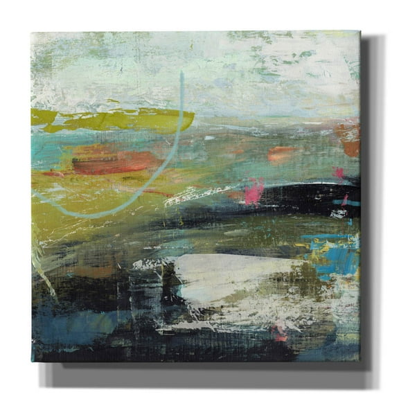 Epic Graffiti 'Pine Forest No 1' by Suzanne Nicoll, Canvas Wall Art, 37"x37"