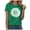 F-AG, variant on felwors Daisy Flower Shirt for Women Crewneck Graphic Tee Short Sleeve Floral Tops (Purple, XL)