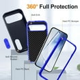 thumbnail image 2 of KOMI Blue, 9, Anti -Fall Case for Google Pixel 9/ 9Pro/ 9ProXL, Small Kickstand, Back Case Ultra -Thin and Light Military Grade Protection Shockproof Shell, 2 of 5