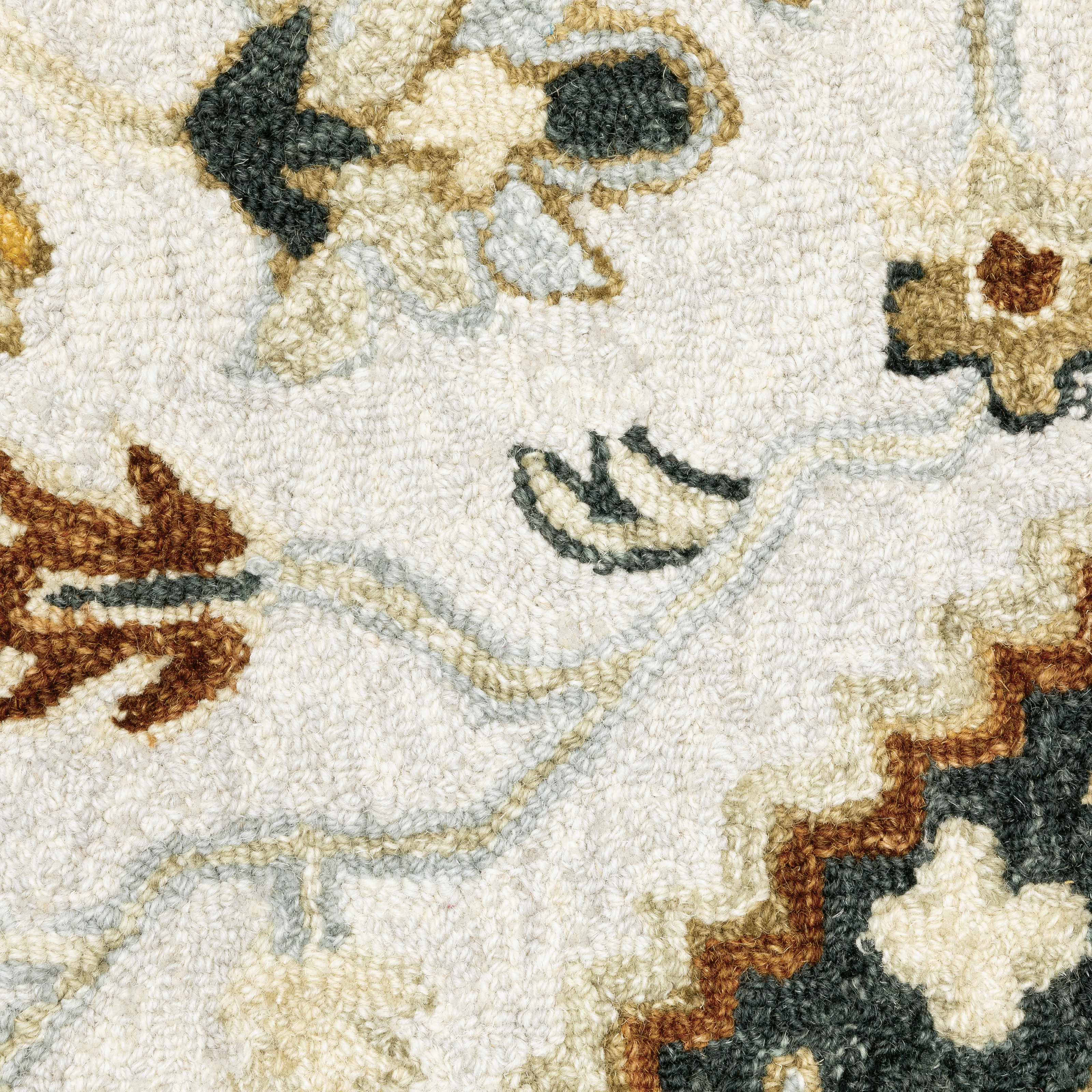 Avalon Home Acadia Medallion Hand-Made Area Rug, 3.51' x 5.51'