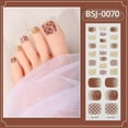 thumbnail image 5 of Sparkles Toenail Polish Strips Toenail Stickers Semi Cured Gel Toenail Strips, 5 of 18