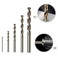 thumbnail image 7 of Industrial Grade HSS Cobalt Drill Bits Set for Metal Stainless Steel 5pcs, 7 of 7