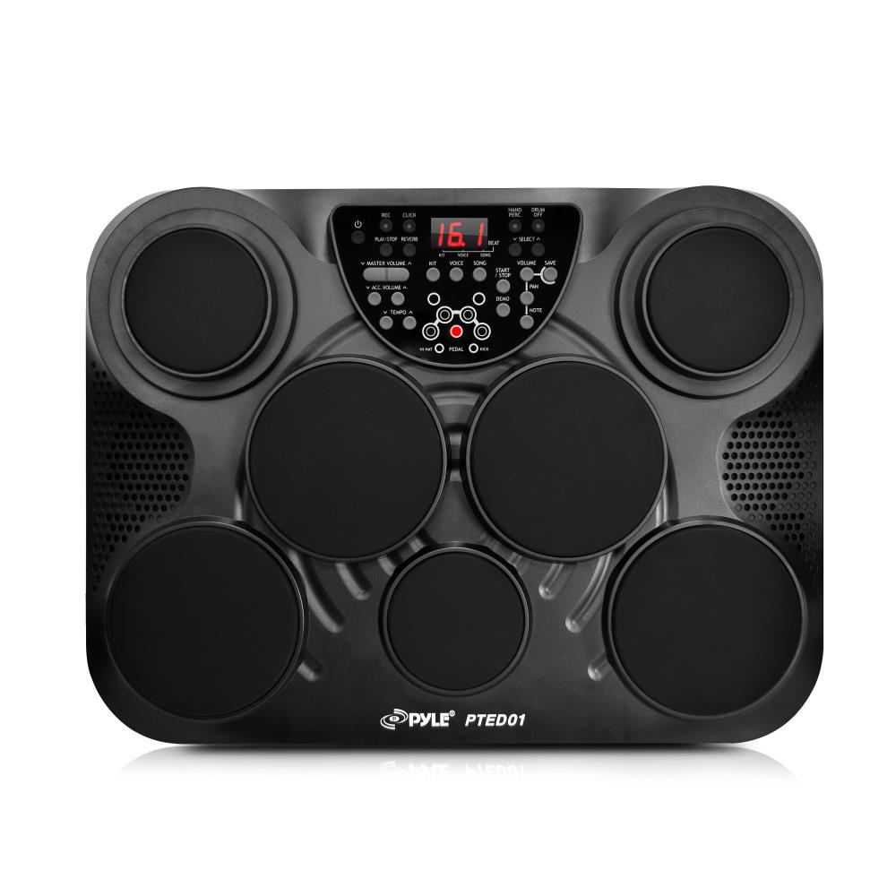 Pyle PTED01 Electronic Tabletop Drum Kit with 7 Pads photo 2