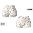thumbnail image 5 of Naloa Dachshund Dog Puppy Biker Shorts for Women Seamless Scrunch Short Women’s Yoga Shorts for Gym Running Sport Shorts - X-Large, 5 of 9