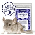 thumbnail image 2 of Petpost Chinchilla Bath Dust - Pure Pumice Cleansing Powder for Chinchillas, Hamsters, Gerbils & Degus - Natural Small-Animal Care from the Andes - 1 lb, 2 of 3