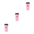 thumbnail image 3 of kurtrusly Gobelet Thermique Réutilisable Choix Écoresponsable pour un Meilleur Demain Pratique Rose 500 ml Ensemble de 3, 3 of 6