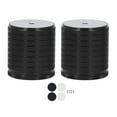 thumbnail image 2 of Adjustable Table Leg Risers, 1,69-2,95in Height, 50-500kg Load Capacity, Aluminum Alloy, Noise Reduction, One Piece Formation, Strong Load Bearing Capacity, for Sofas, Beds,, 2 of 7