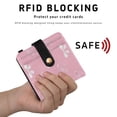 thumbnail image 4 of Small Wallet For Women Bifold Leather Pocket Coin Credit Card Holder With RFID Blocking Ribbons, 4 of 6