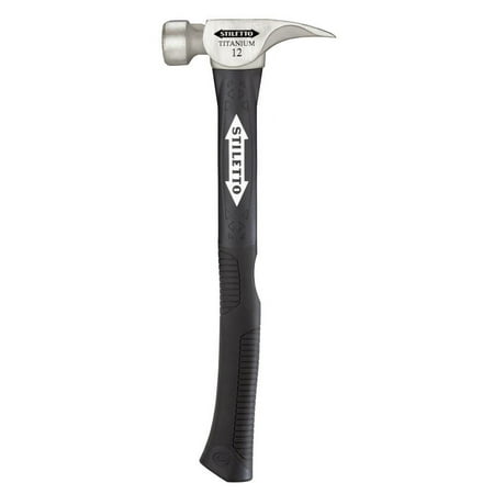 UPC: 0045242312696 | Stiletto-TI12SCF 12 oz Titanium Smooth Face Hammer with 16in. Hybrid Fiberglass Handle