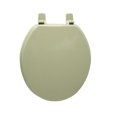 thumbnail image 3 of Trimmer Molded Wood Round Toilet Seat, 3 of 7