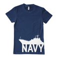 thumbnail image 1 of Fox Outdoor 63-511 S Navy One-Sided Imprinted T-Shirt, 1 of 1