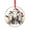 Pattern-1, variant on Glass Christmas Ornament Squirrel Drinking Santa Cocktail Glass Round Ornaments Christmas Animals Holiday Present Ideas