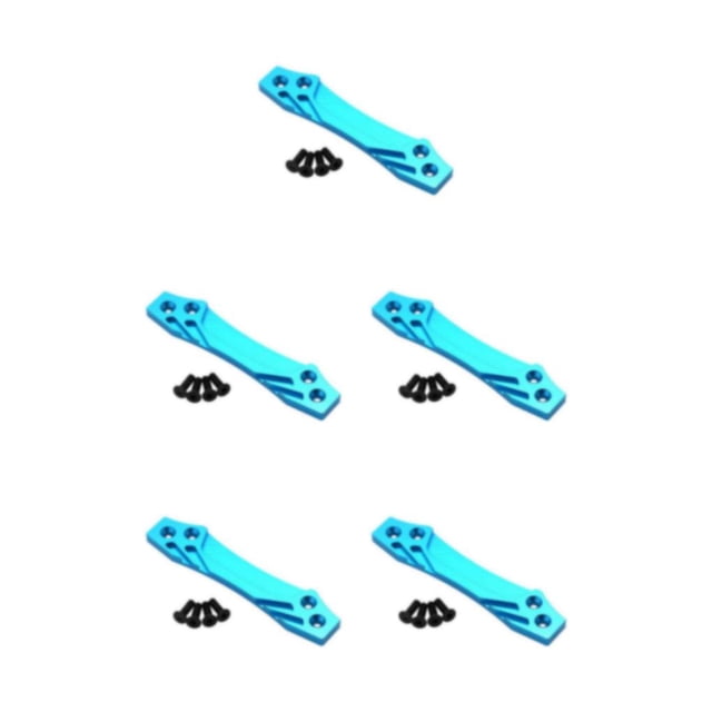 serony Upgraded RC Car Accessories Spare Parts 1 10 Truck TT02 Customized Replacement Rear Arm Bumper Plate Bracket 5Set