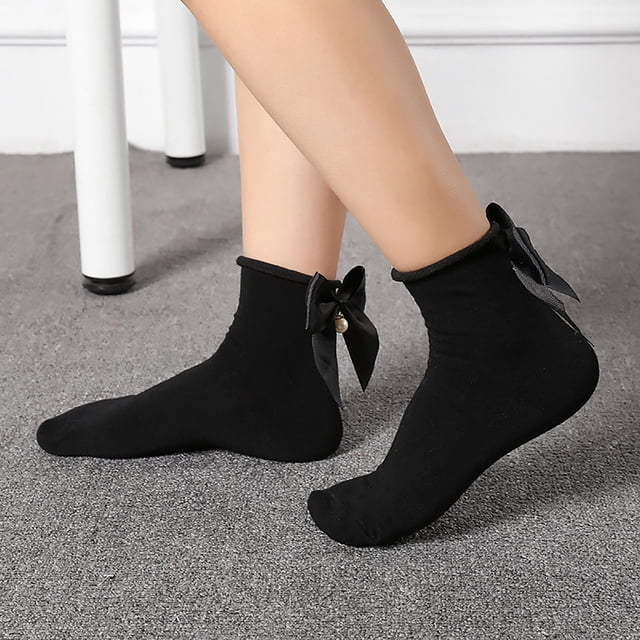 Spring And Summer Simple Adult Socks Breathable Fashion Trend Broken Flower Pile Socks Simple Skin Color Printed Women's Socks