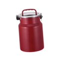 thumbnail image 3 of Organizador de almacenamiento de alimentos en frasco sellado grueso de 5 l con asa, recipiente hermético para alimentos rojo, 3 of 9