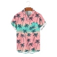 thumbnail image 6 of Axiiglly Hawaiian Shirts for Men Button Down Tropical Floral Short Sleeve Relaxed Fit Summer Vacation Shirts with Pockets, S-5XL, 6 of 7