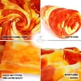 thumbnail image 2 of Zulay Kitchen Double Sided Round Pepperoni Pizza Blanket, Novelty Blanket Throw - 36 Inch, 2 of 4