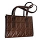 thumbnail image 1 of Bolso de mano para mujer, correa ajustable de gran capacidad, elegante bolso de hombro de PU para citas, oficina, escuela, tamaño libre de café, 1 of 8