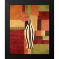 thumbnail image 2 of Marrott, Stephanie 15x18 Black Modern Framed Museum Art Print Titled - Abstract Floral II, 2 of 5