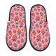 thumbnail image 1 of Balery Cartoon Strawberry Pantuflas de Casa de Felpa Silenciosas con Diseño Estampado, Zapatillas Cómodas Antideslizantes de Algodón para Interior-Medium, 1 of 8