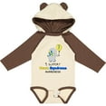 thumbnail image 3 of Inktastic I Support Down Syndrome Awareness Elephant with Balloon Boys or Girls Long Sleeve Baby Bodysuit, 3 of 5