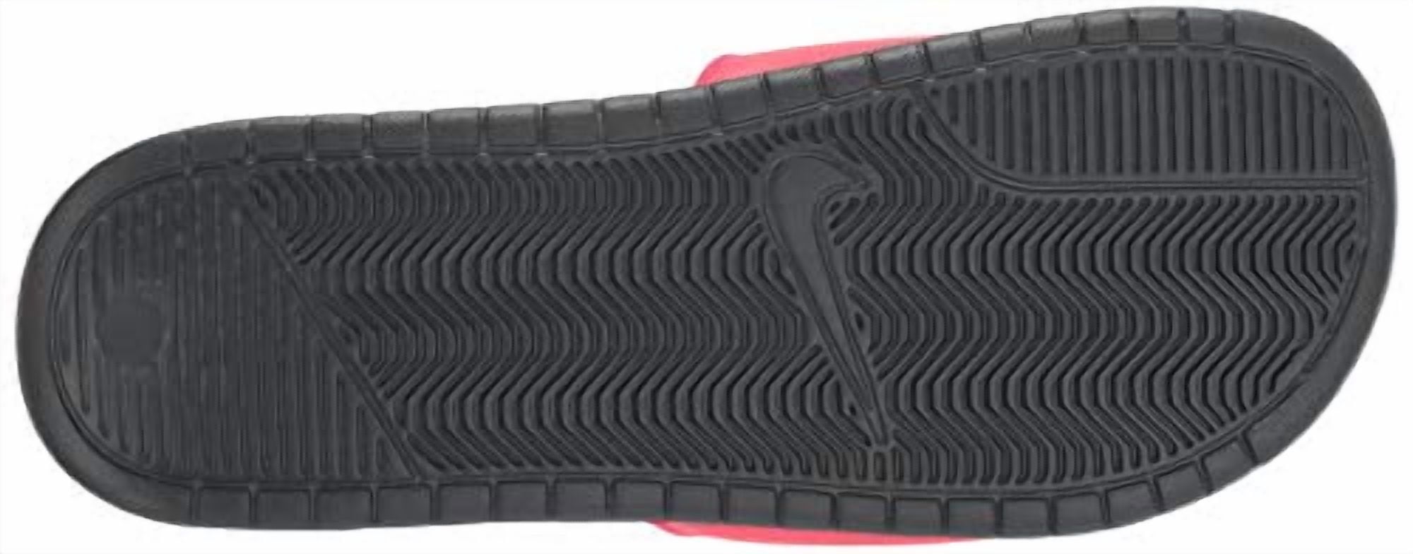 NWT Nike Men\'s Benassi Just Do It Sandal, red Orbit/Black-Anthracite, 13 Nike Benassi JDI Just Do It Slides Sandals Slippers Red  main image 3