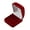 Red, variant on Ring Box Velvet Jewelry Box for Engagement Wedding Anniversary Valentine's Day