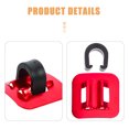 thumbnail image 5 of KALLORY 6Pcs Bike Shift Cables Plastic Holders For Line Fixation Red, 5 of 5
