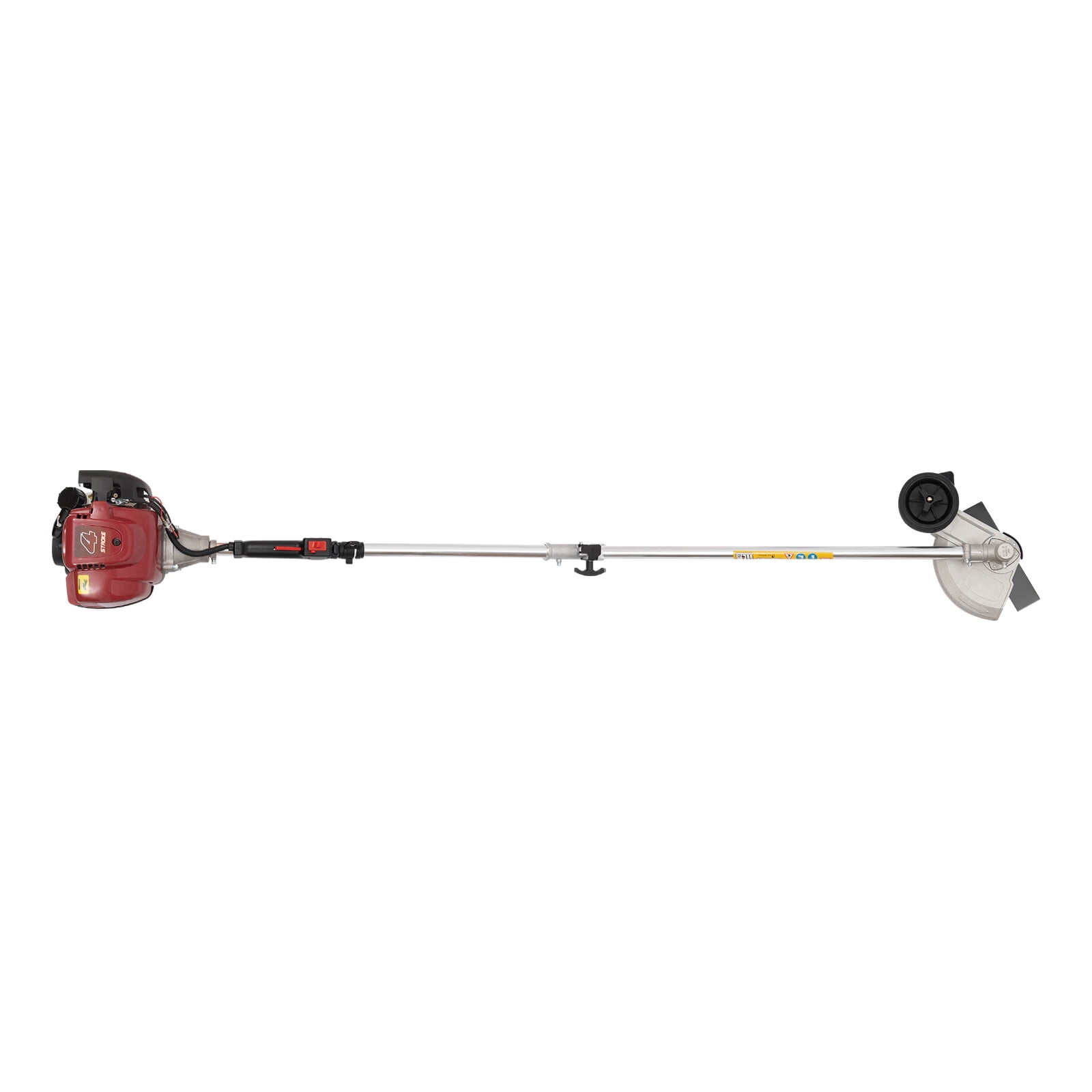 Aiqidi 35.88CC 4-Stroke Gasoline Powered Weed Eater Cordless Weed Wacker Gas String Trimmer Lawn Edger Grass Trimmer Brush Cutter Lawn Mower 750W 8500Rpm w/2 Blade Heads for Garden Yard Urban Greening