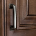 thumbnail image 4 of GlideRite 3 in. Center Classic Base Pull Cabinet Hardware Handle, Satin Pewter, Pack of 25, 4 of 5