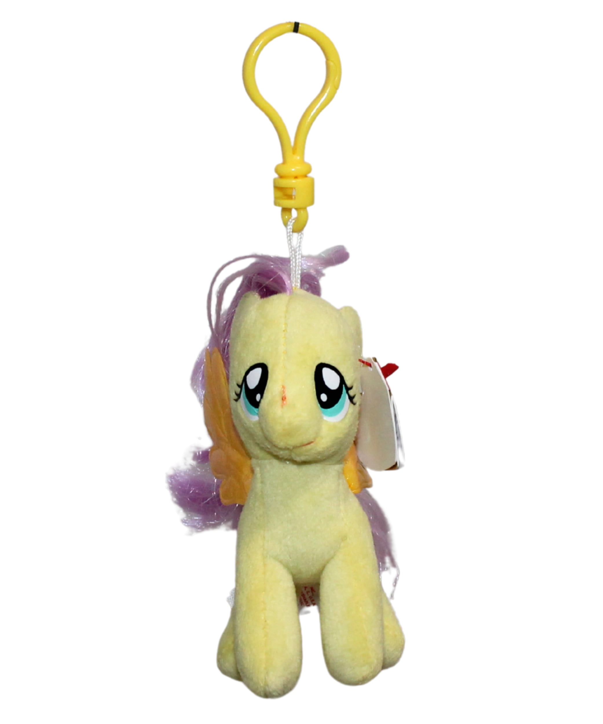 Ty Beanie Baby (Plastic Key Clip) - Rarity, My Little Pony