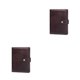 thumbnail image 2 of Cartera de almacenamiento Minnieouse de cuero plegable con cierre de cremallera color Café 2Conjunto, 2 of 6