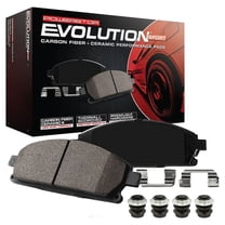 Power Stop Rear Z23 Evolution Carbon-Fiber Ceramic Brake Pads Z23-1833